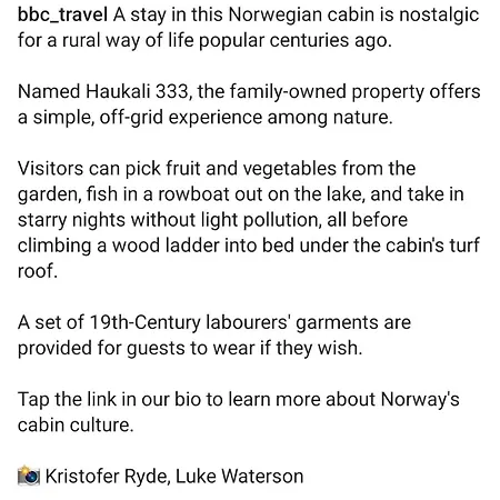 Hytte Ved Preikestolen